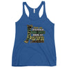 JUST AN ENTREPRENEUR MINDING HER OWN BUSINESS Women's Racerback Tank - Fearless Confidence Coufeax™