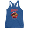 COUFEAX DRIPPING  LIPS Women's Racerback Tank - Fearless Confidence Coufeax™