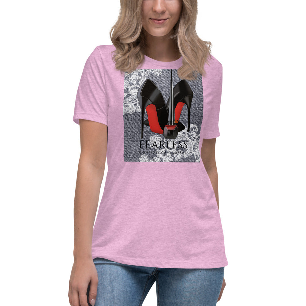 FEARLESS CONFIDENCE COUFEAX Women's Relaxed T-Shirt - Fearless Confidence Coufeax™