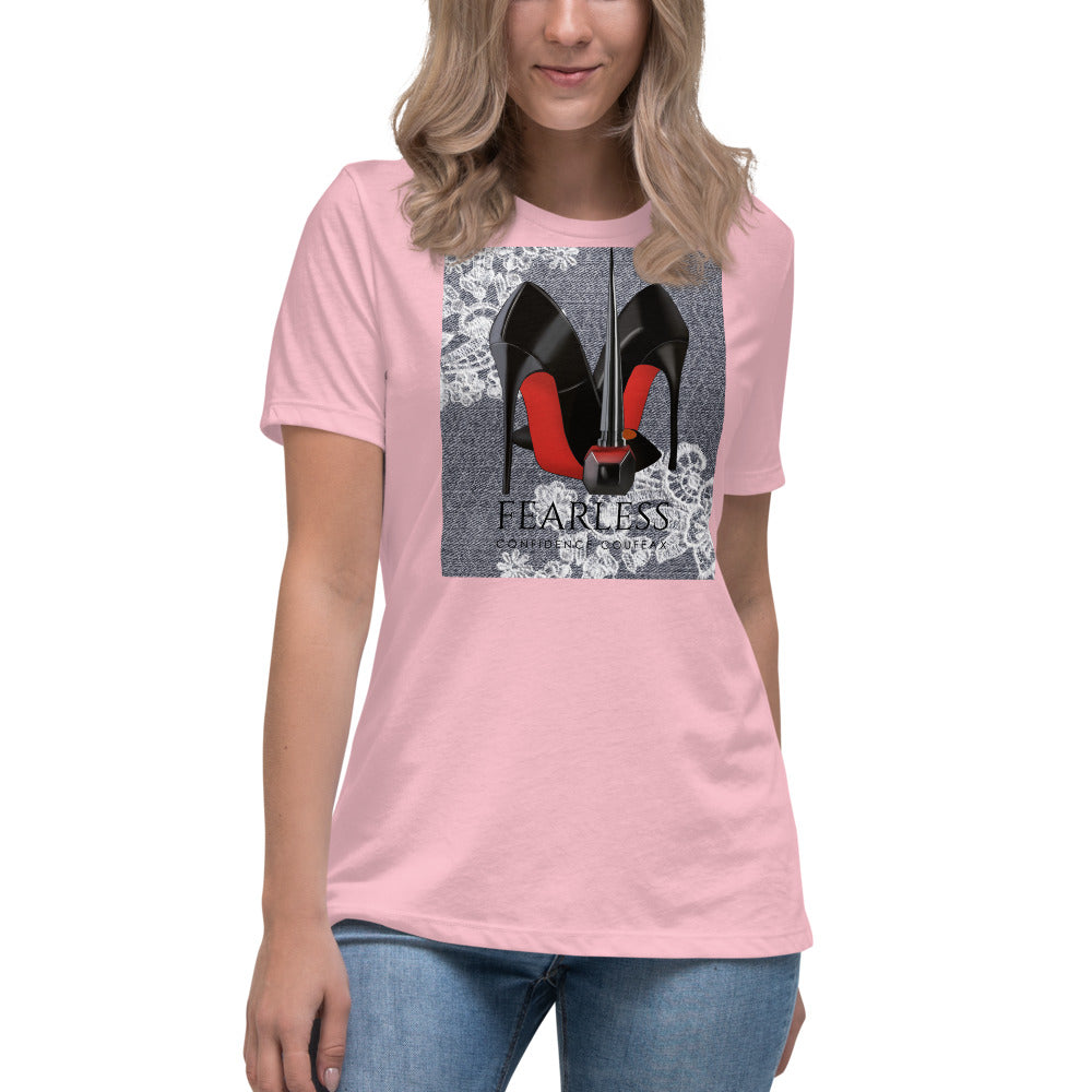 FEARLESS CONFIDENCE COUFEAX Women's Relaxed T-Shirt - Fearless Confidence Coufeax™